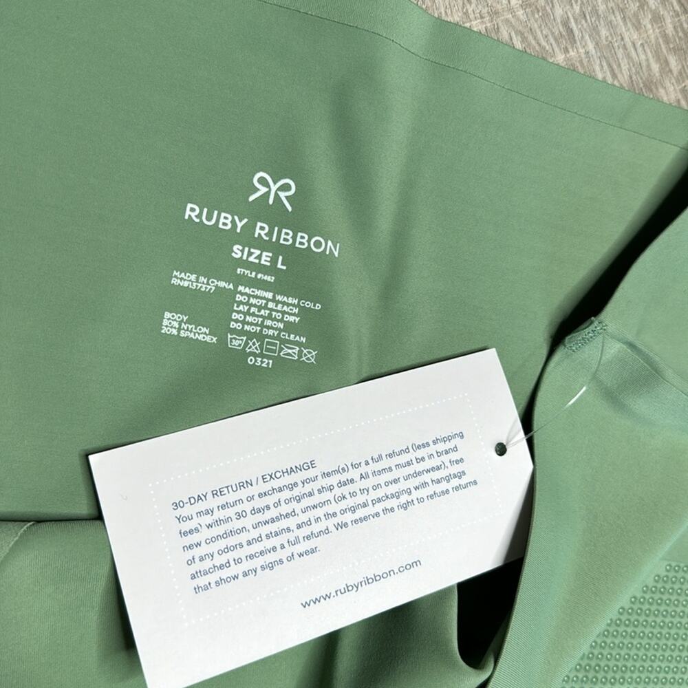 Ruby Ribbon Green Intimates Set - Picture 8 of 10